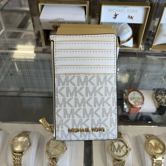 MICHAEL KORS Medium Logo Card Case 35F2GTVD2B - Picture 1 of 8